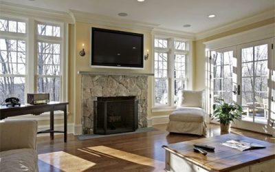 Where to Splurge:  Family Room