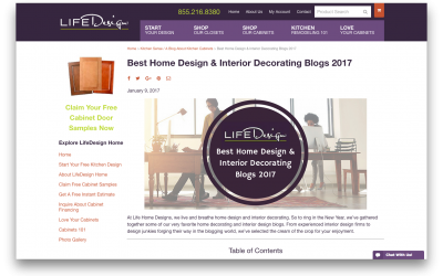 Mosaik Design Featured on LifeDesign Home!